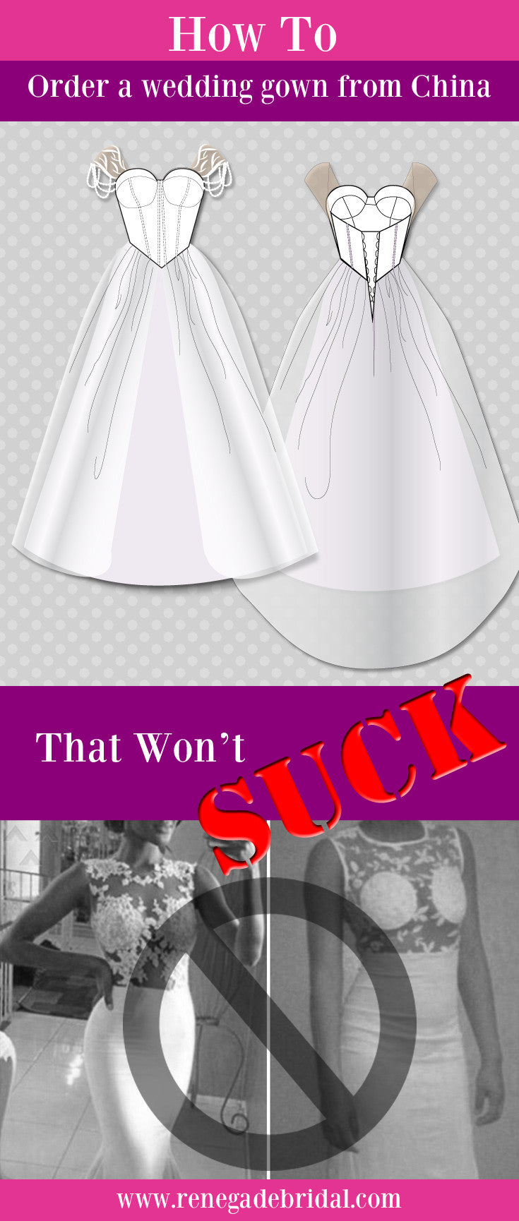 How to order a wedding gown from China (that isn't a trainwreck)