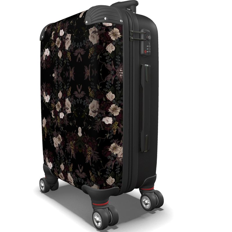 Flora Gothica Rolling Suitcase