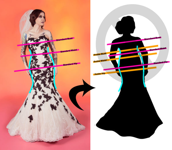 Short Bride Problems: Why it's not a matter of just hemming