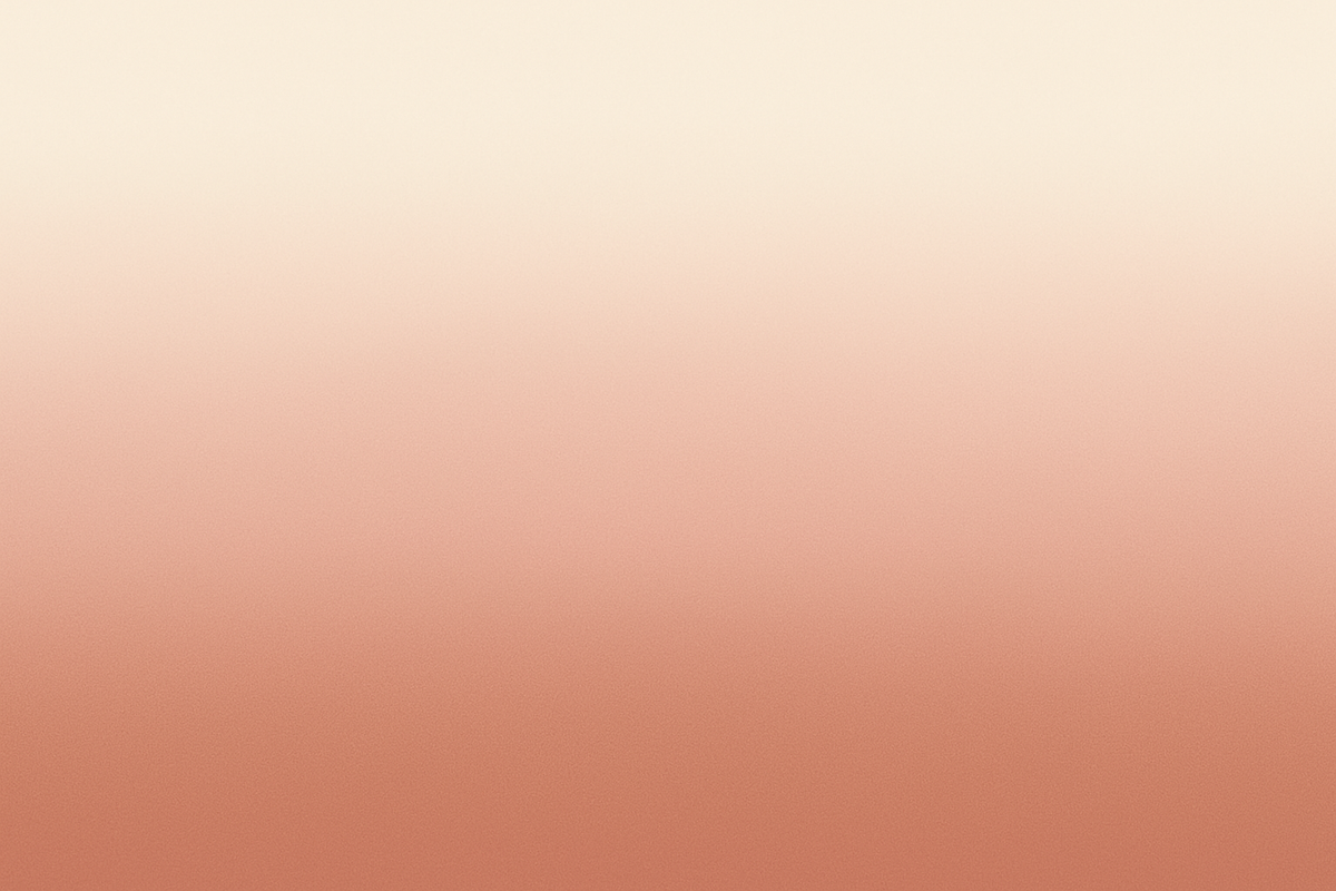 50x50 px gradient from ivory to blush to sienna