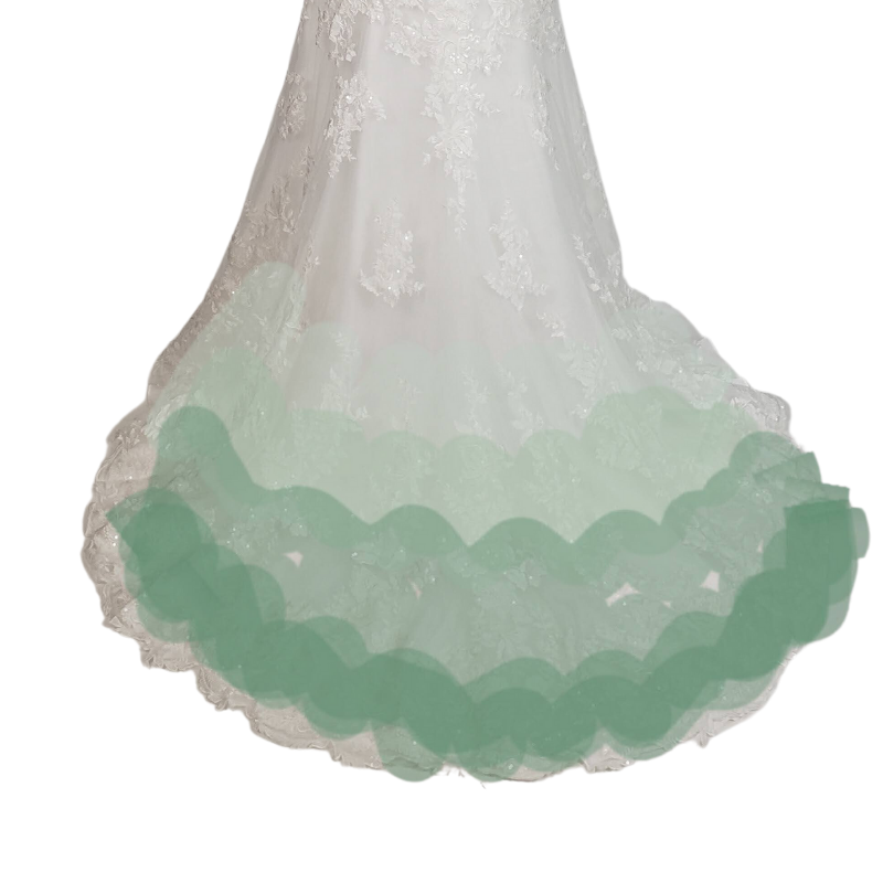 Green Dyed Wedding Dresses Renegade Bridal & Dye Lab Green Dyed Wedding Dresses Renegade Bridal & Dye Lab