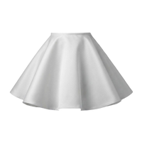 Pluto Circle Mini Skirt for Paper Dolls Custom Wedding Dresses