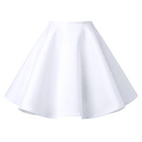 Pluto Circle Mini Skirt for Paper Dolls Custom Wedding Dresses
