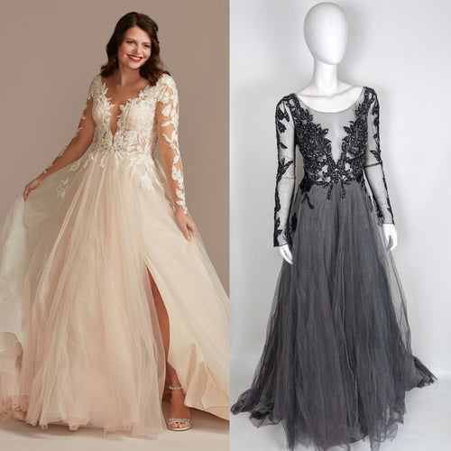 Black Gothic Dyed Wedding Dresses Renegade Bridal & Dye Lab