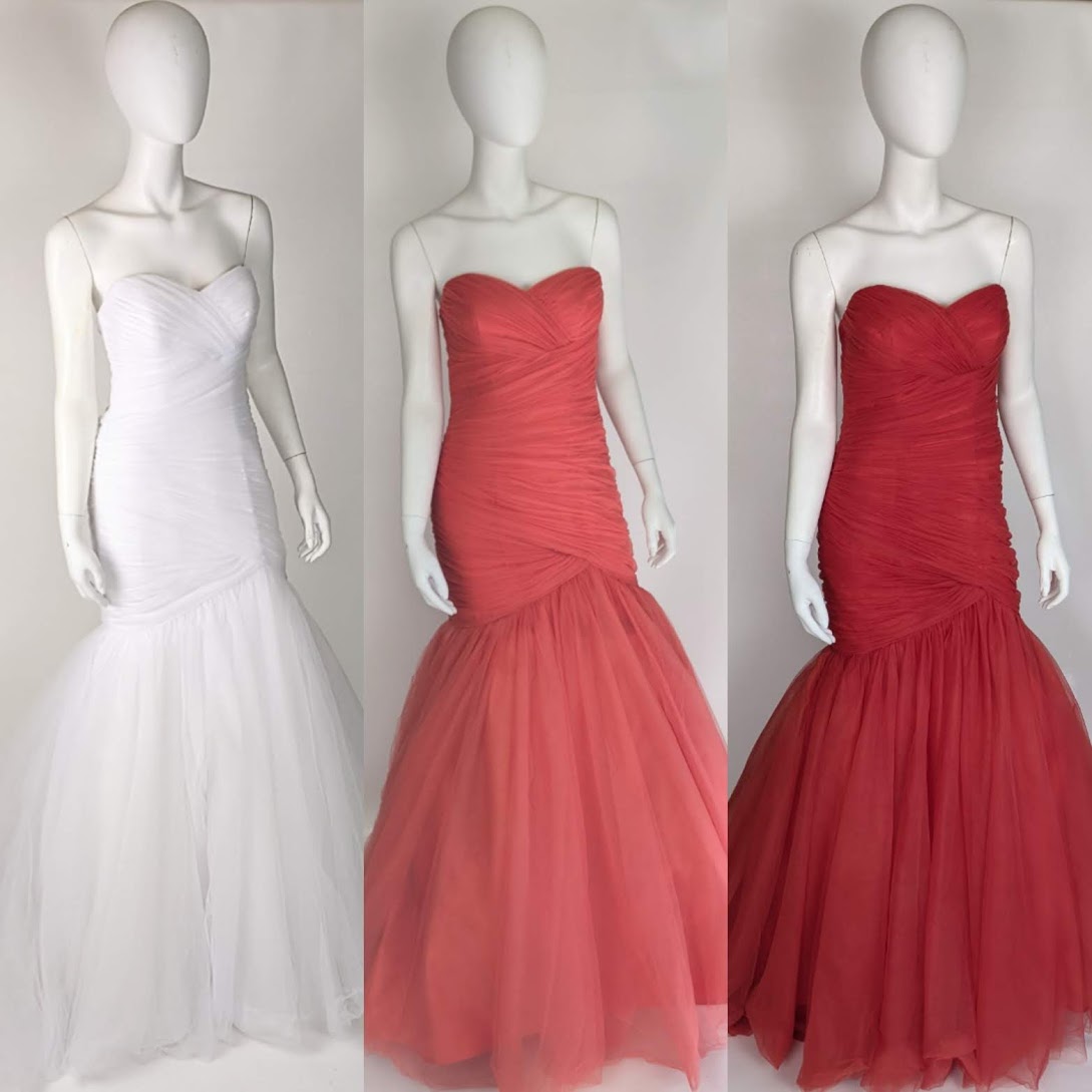 how to dye a wedding dress red Fire and water wedding theme