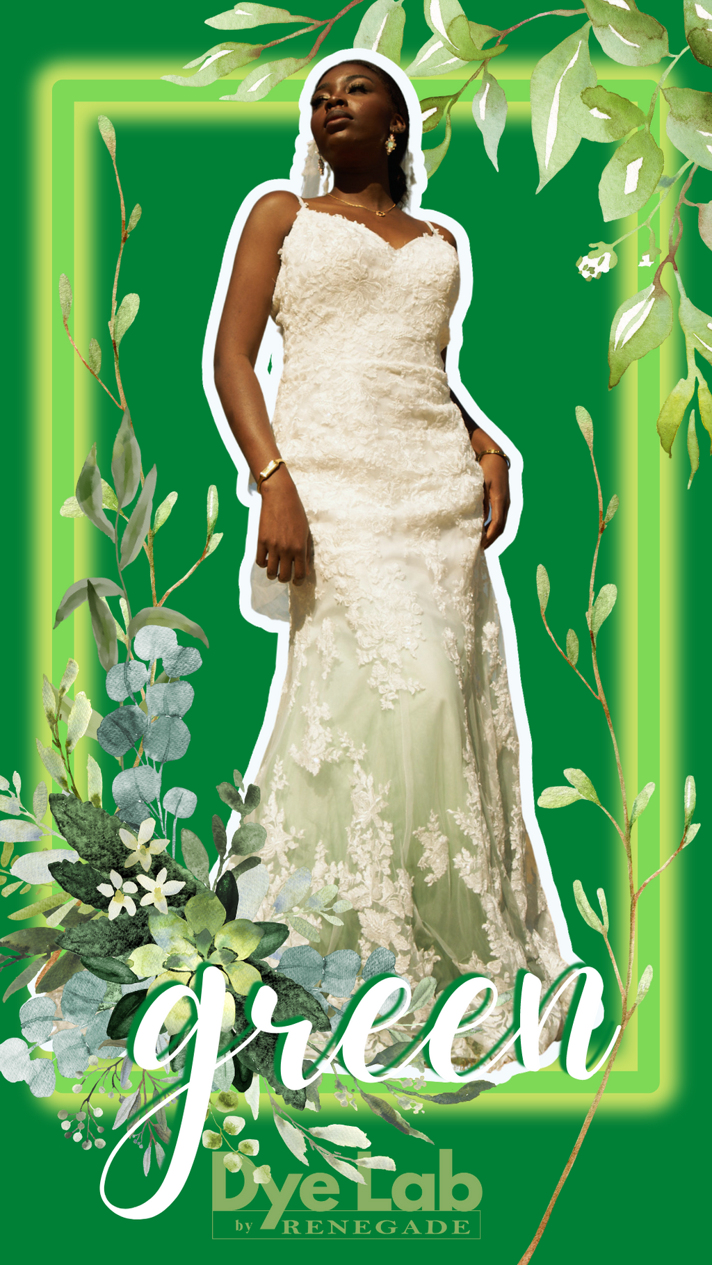 Professional wedding top dress dyeing