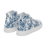 Given the Choice, Bear.  Women’s high top canvas shoes