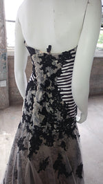 NEW NEVER WORN Odessa: Lace mermaid with stripe accent sz16