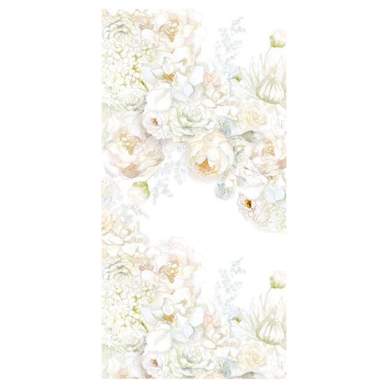 Rewritten Tradition White Watercolor Floral Oversize