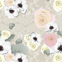11508 Lindsay Print Strapless Ballgown Floral or Custom
