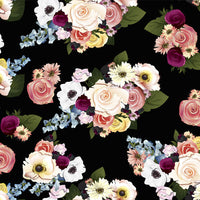 SAMPLE Persephone Strapless Fit and Flare Floral Print sz4