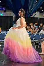 Kelsey TC2313: Dyeable lace V-neck A-line wedding dress