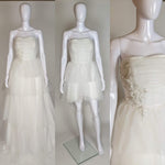 Adeela TC2301: Dyeable tulle convertible ballgown wedding dress quinceanera
