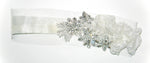 V114F BohoGlam Bridal Bandeau Headband