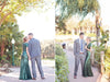 91803 Daphne: Sequin bridesmaid A-line bridesmaid bridal evening prom dress