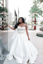 RENTAL Zenobia: size 16 Glitter Lace Corset Top