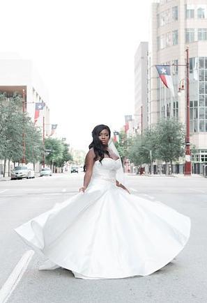 Betina: Satin Ballgown Skirt