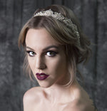 V115C "Mercury" Spike Rhinestone Bridal Headband