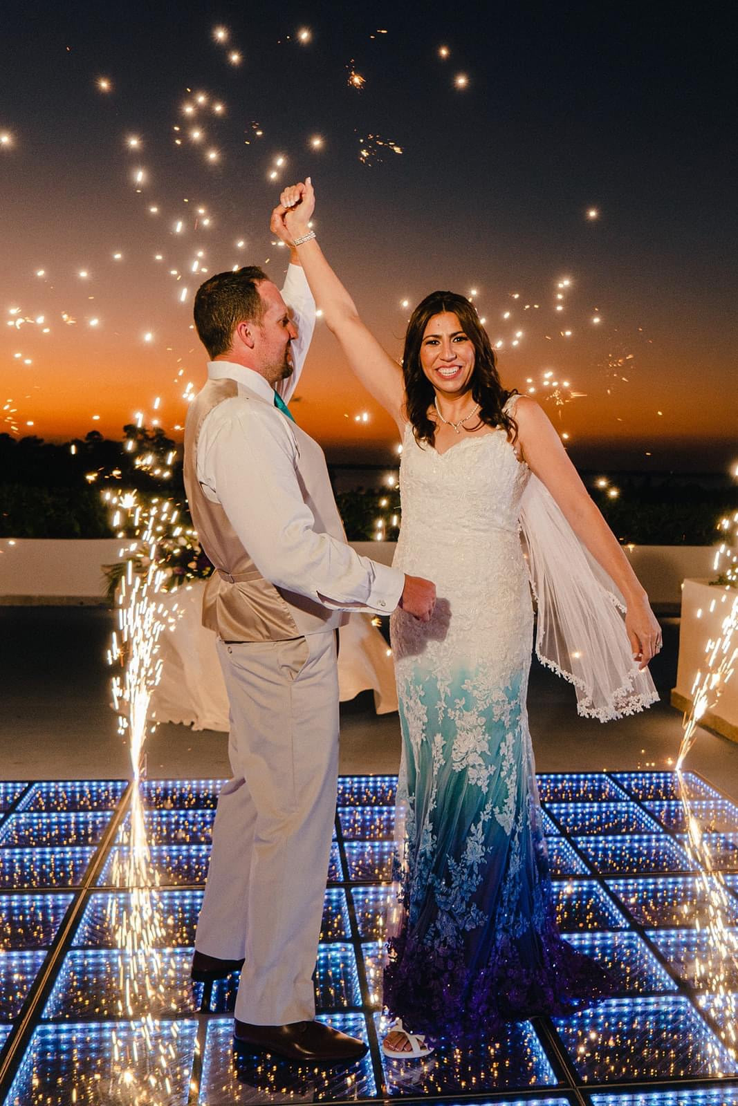 peacock lace wedding dress Dana Boho Mermaid Gown | Lace Wedding Dress with Peacock Feathers