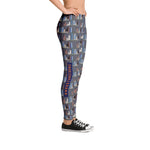 Houston Strong Skyline Women's leggings: Charcoal