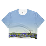 Crop Tee: Wimberley Bluebonnet Texas Hill Country