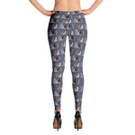 Houston Strong Skyline Women's leggings: Charcoal