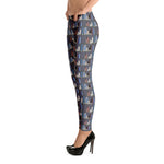 Houston Strong Skyline Women's leggings: Charcoal