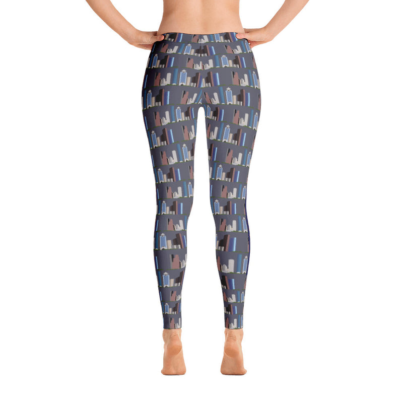 Houston Strong Skyline Women's leggings: Charcoal