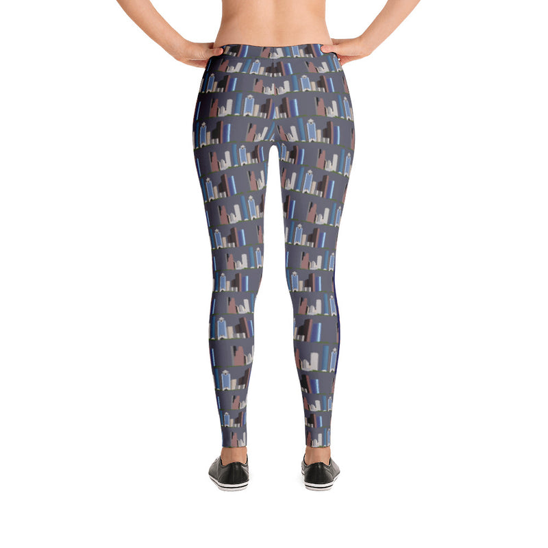 Houston Strong Skyline Women's leggings: Charcoal