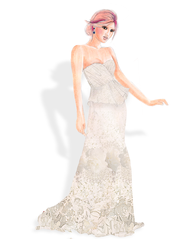 Fashion Illustration: Hand-rendered
