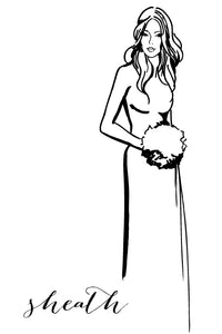 Card | Silhouette: Sheath
