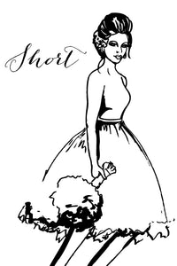 Card | Silhouette: Short