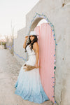 Clovis TC2309: Dyeable lace stretch mermaid wedding dress